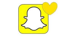Snapchat-yellow-heart